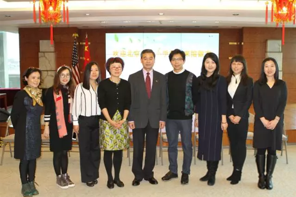 中国驻纽约总领馆迎来北京小客人 中国驻纽约总领馆迎来北京小客人